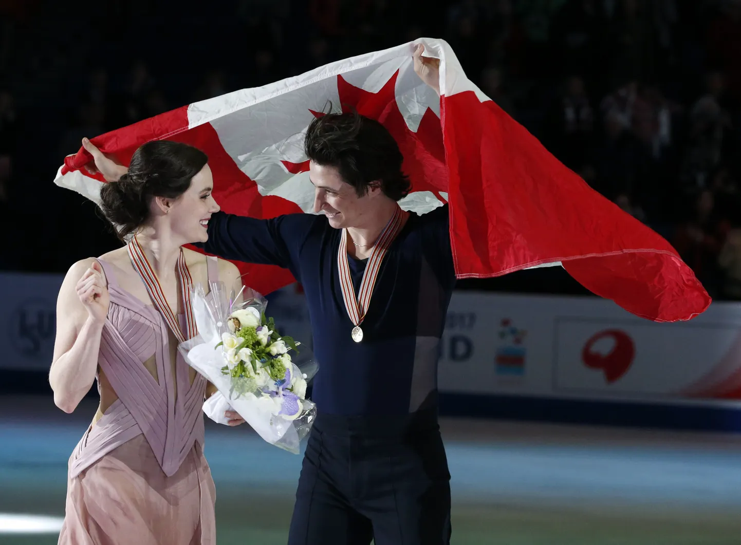 Tessa Virtue ja Scott Moir.