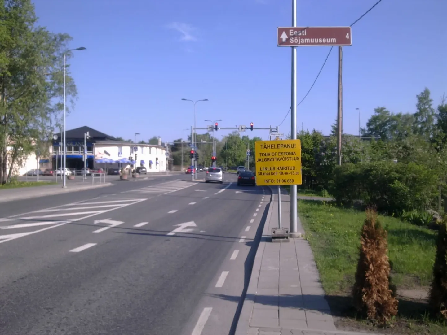 Tour of Estonia teemärk.