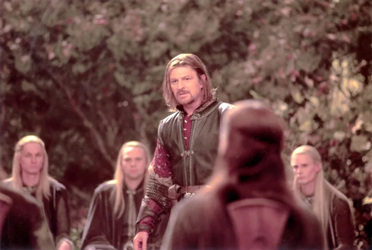 Sean Bean (Boromir). Kaader filmist.