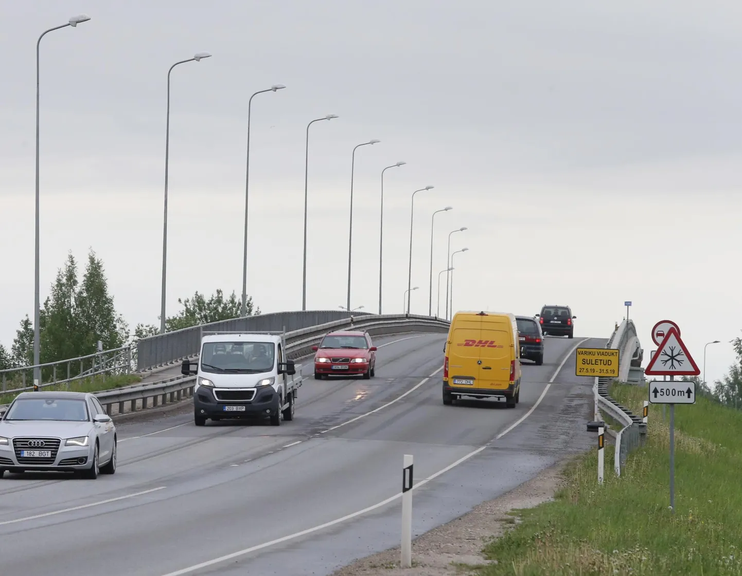 Remondi tõttu on Variku viadukt selle nädala äripäevadel liikluseks suletud.