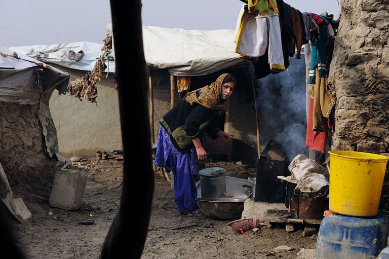 Põgenikelaager Afganistani pealinnas Kabulis / Scanpix