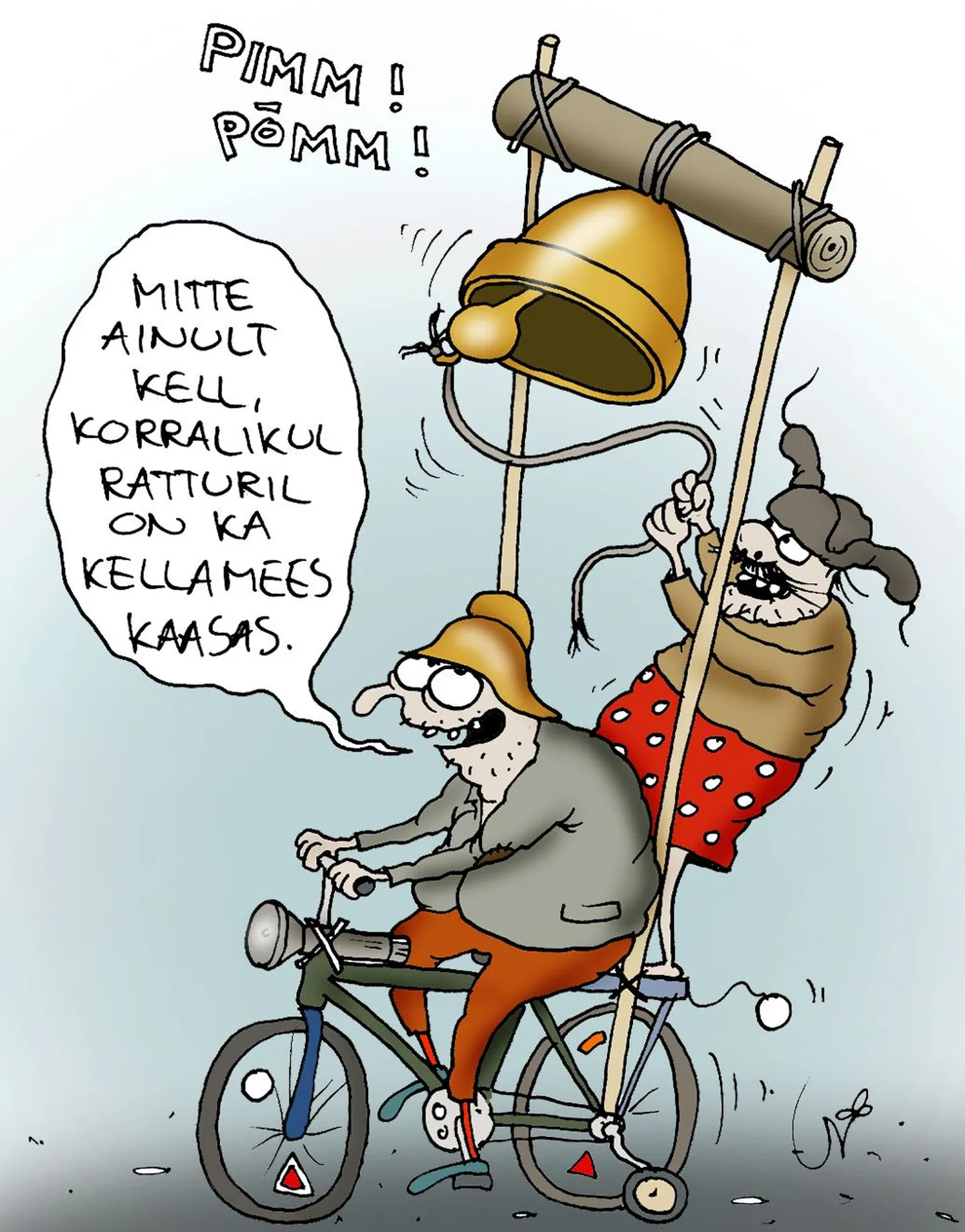 Igale jalgrattale kellamees!
