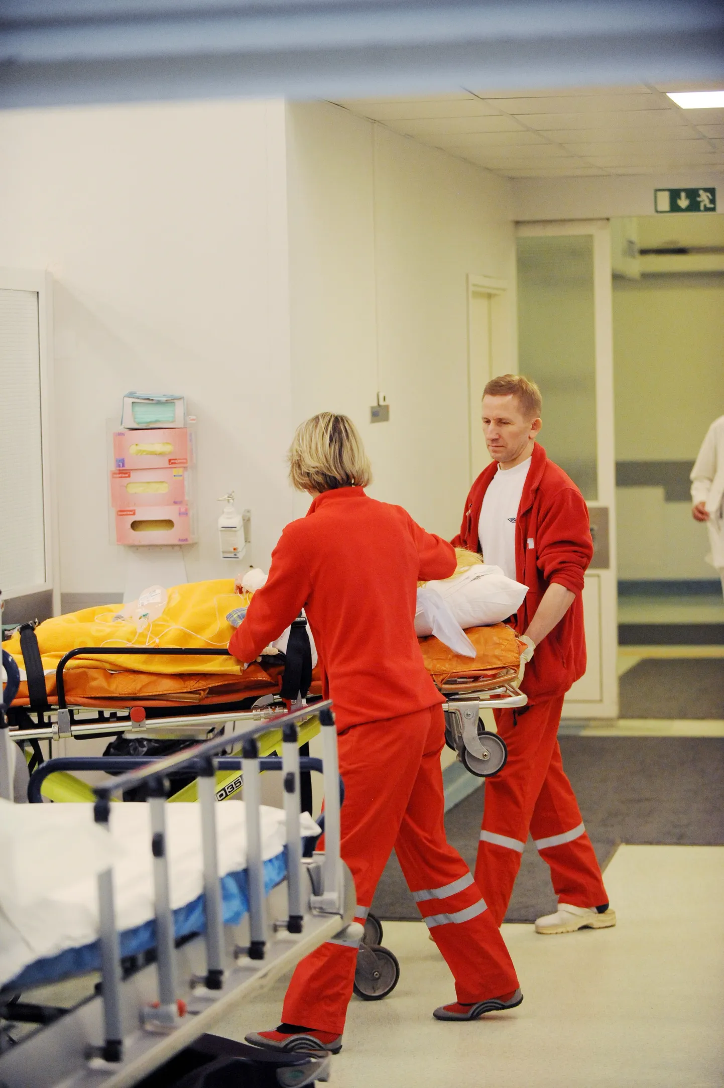 Отделение экстренной помощи в одной из больниц Эстонии.
