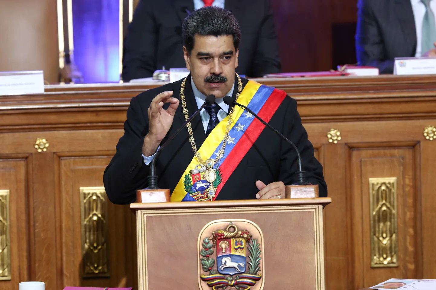 Venezuela president Nicolás Maduro.