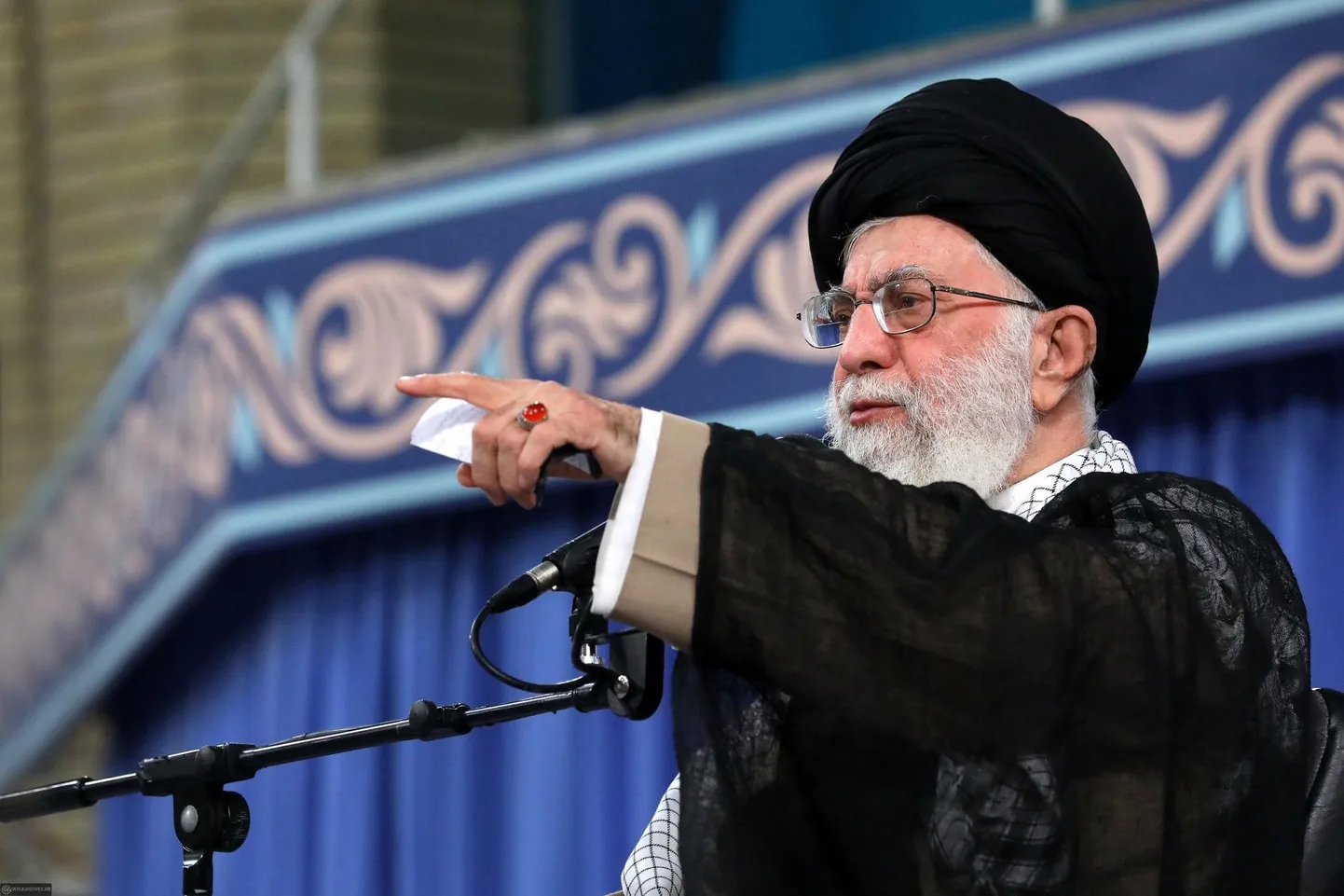Ajatolla Ali Khamenei.