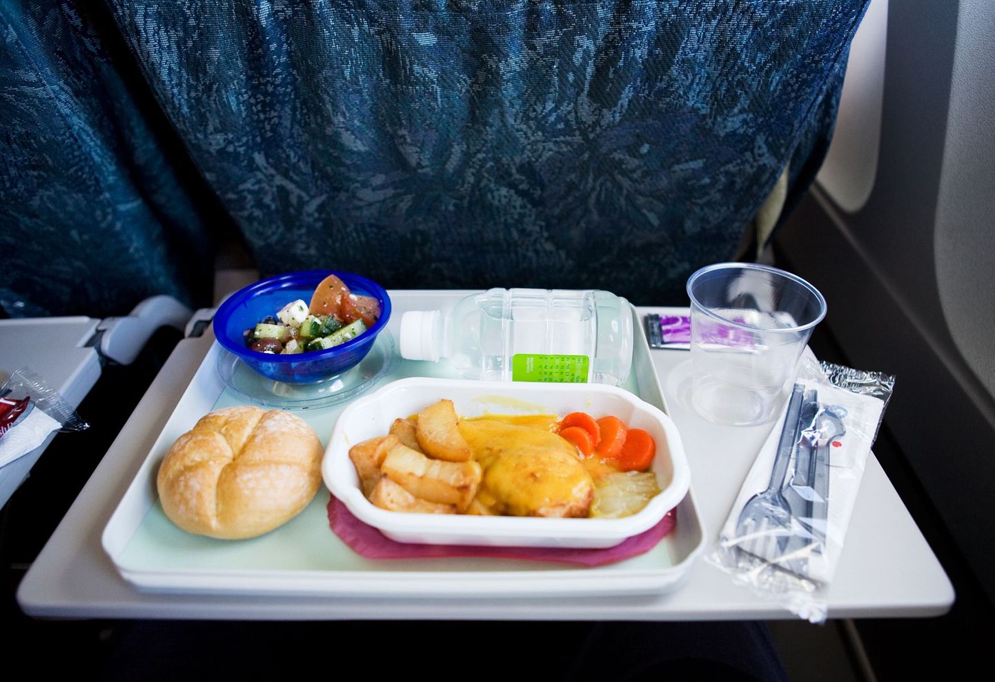 Lennu ajal pakutav toit.