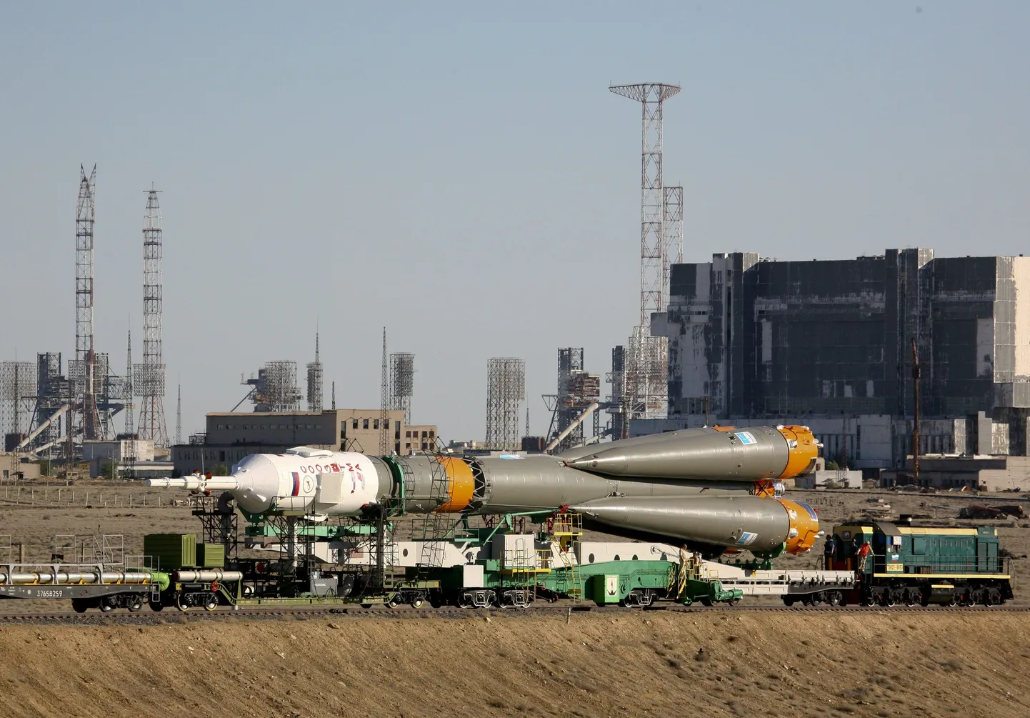 Baikonuri kosmodroom.