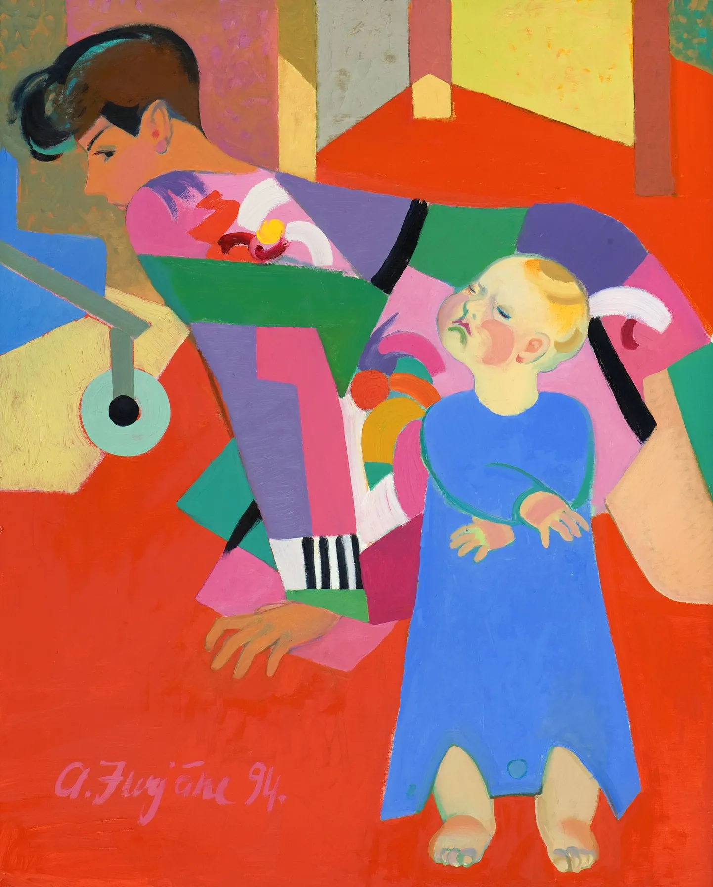 Aija Jurjāne. Bērns. 1994