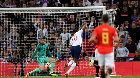 Rahvuste liiga otseblogi: Hispaania on Inglismaad Wembleyl häbistamas, Islandit tabas krahh!