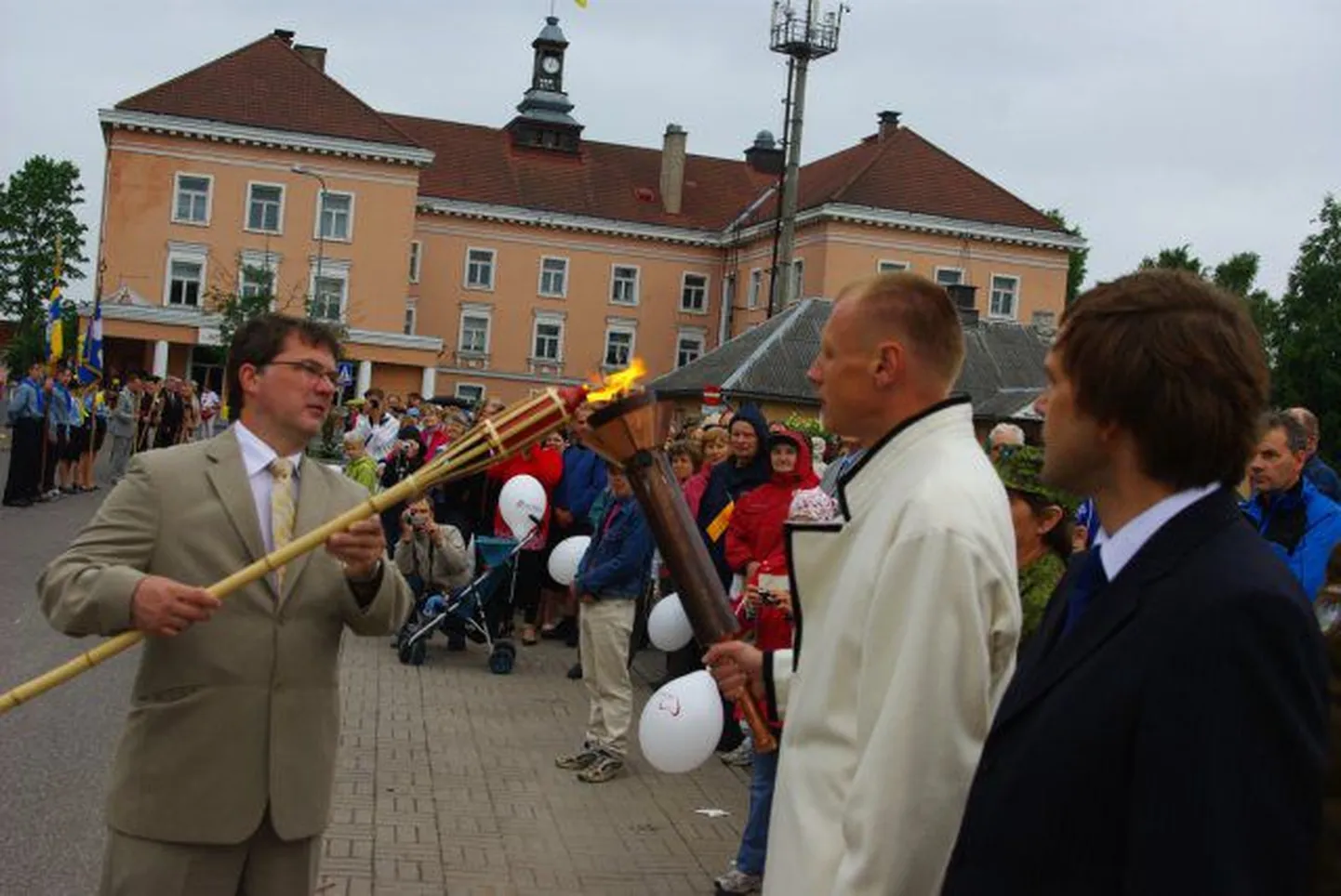 Võidutule saabumine Otepääle
