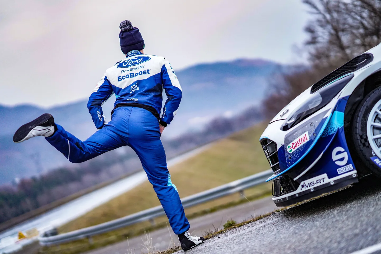 Aasta tagasi valmistus Esapekka Lappi Monte Carlo ralliks, tänavu vaatab ta võistlust kõrvalt.