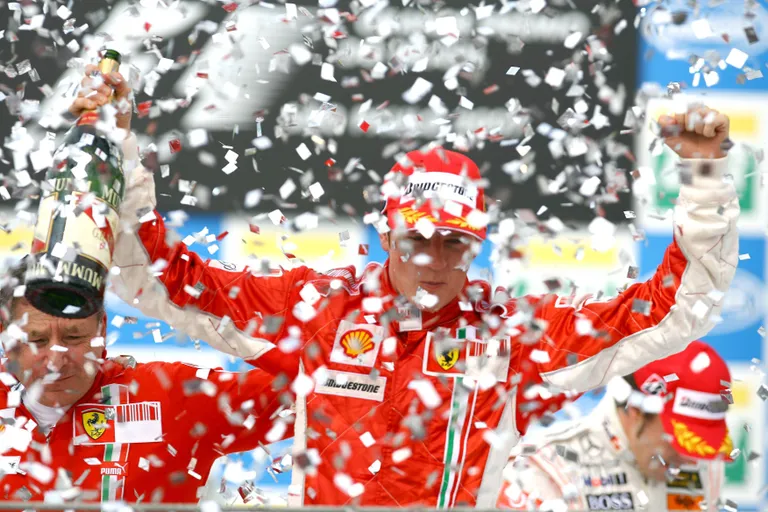 Kimi Räikköneni ainus MM-tiitel pärineb 2007. aastast. 