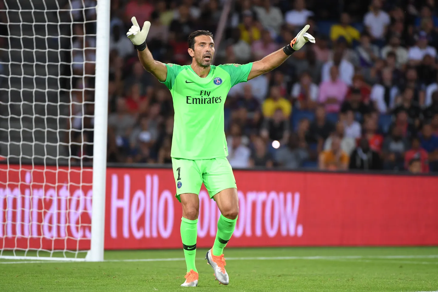 PSG väravavaht Gianluigi Buffon.