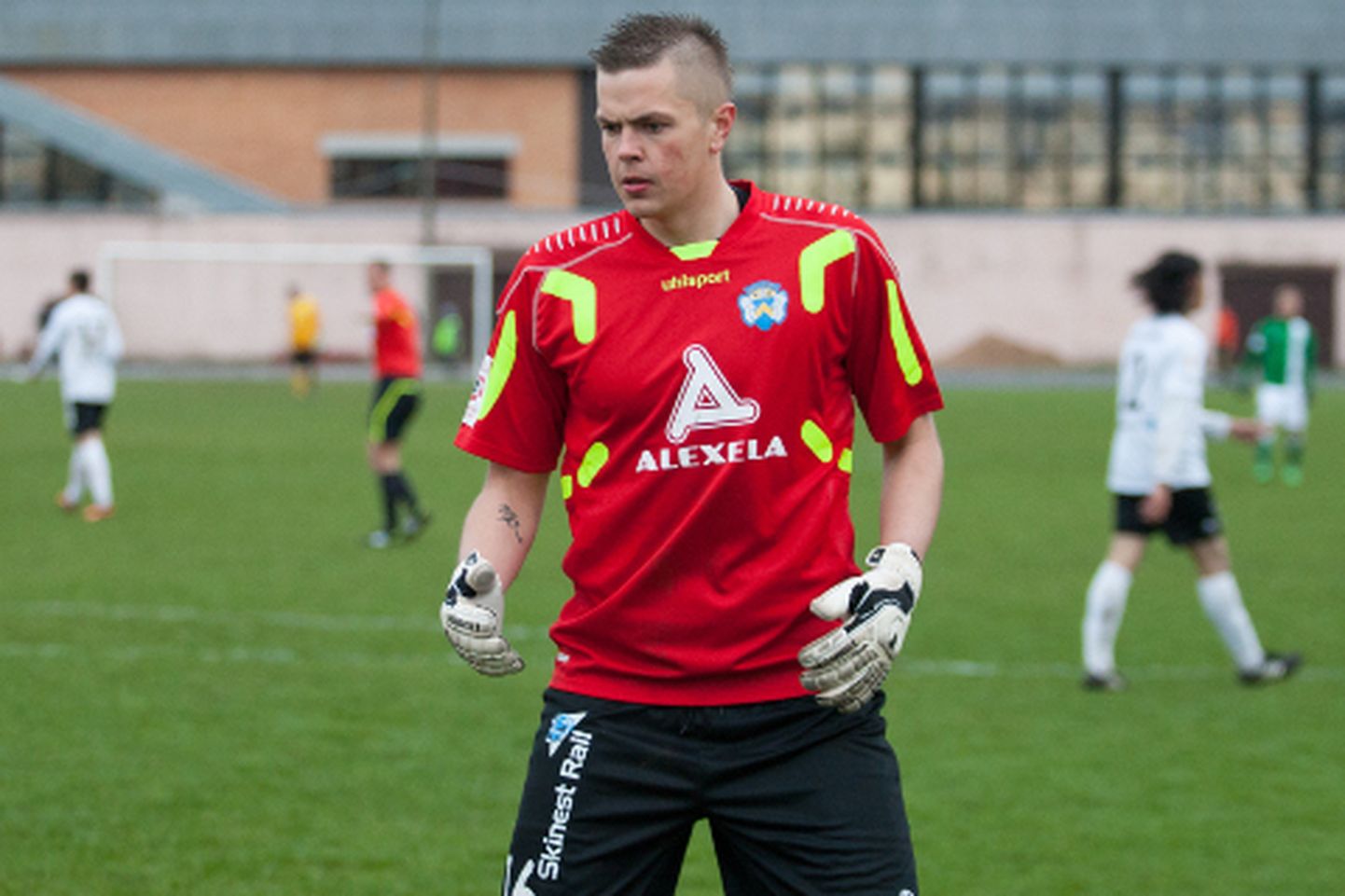 Sellest hooajast Sillamäe Kaleviga liitunud Mihhail Lavrentjev tõusis tänule penaltitõrjele võiduka karikamängu kangelaseks.