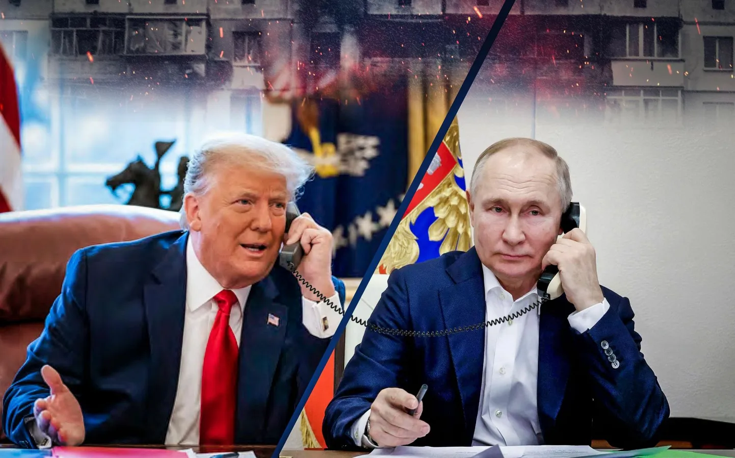 USA president Donald Trump alustas kõnelusi Venemaa režiimi juhi Vladimir Putiniga. Kas Eesti jätkab halamist või mängib kehvade kaartidega elu parima mängu?