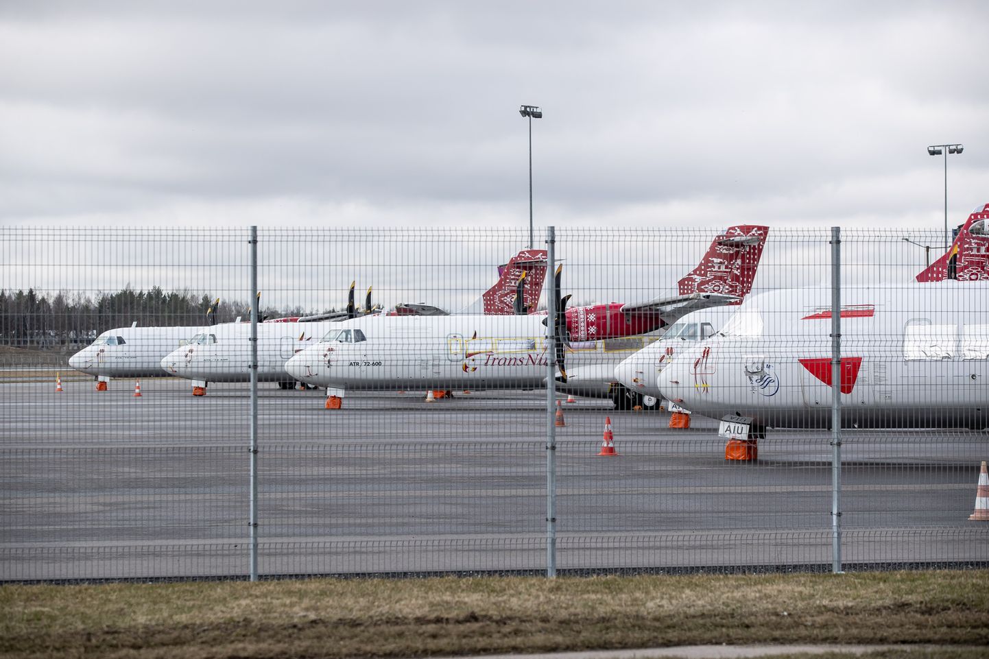 Lennukid Tallinna lennujaamas