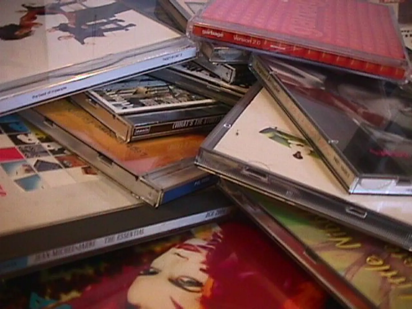 CD plaadid.