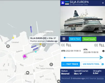 Silja Europa on viimased nädalad Tallinnas kai ääres oma uueks ametiks valmistunud.
