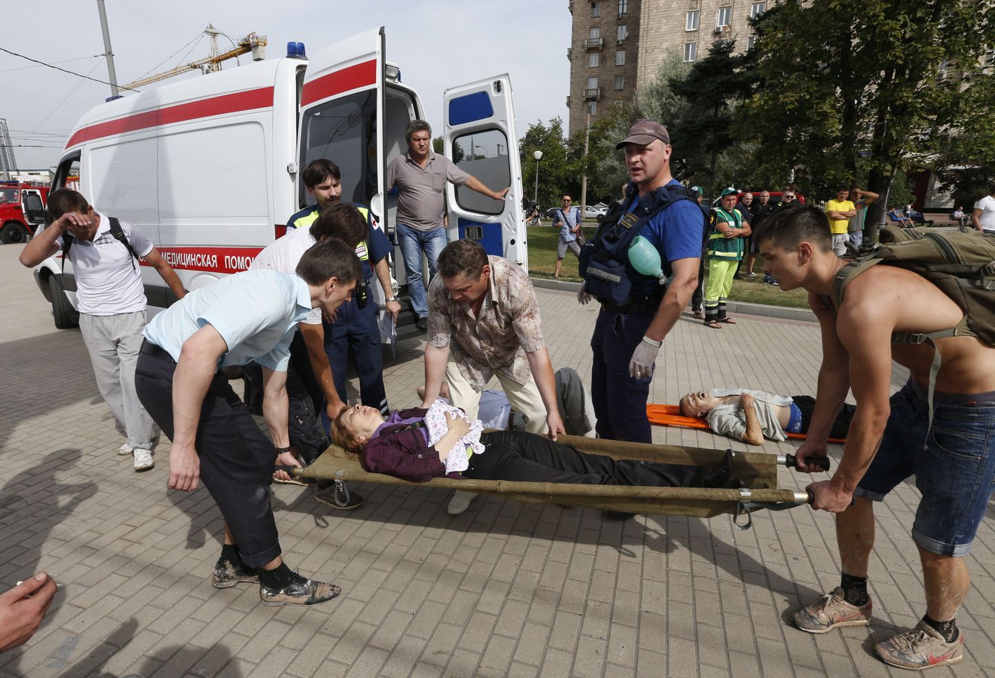 Moskva meetrooõnnetuses kannatada saanu