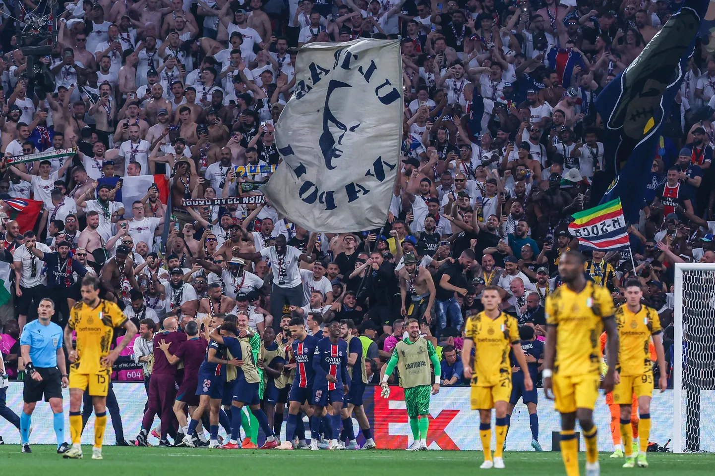 PSG vs. Milano Inter.