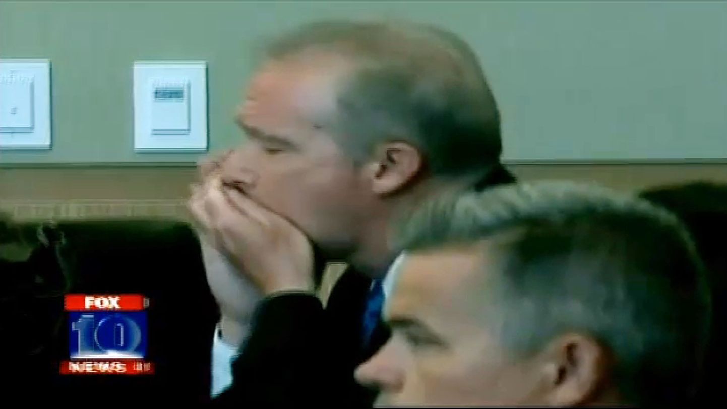 Videosalvestis paljastas, kuidas investeerimispankur Michael Marin kohtusaalis mürgi suhu pani