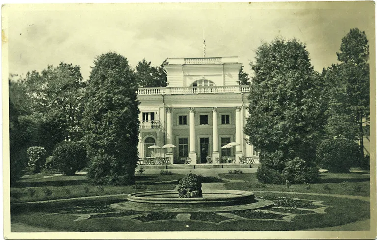 Фешенебельный отель Villa Capriccio, 1930-е годы.