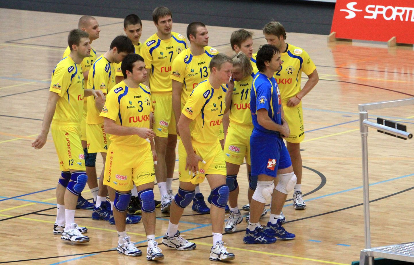 Pärnu võrkpalliklubi meeskond oli võidukas.