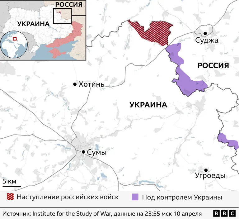 карта Сум