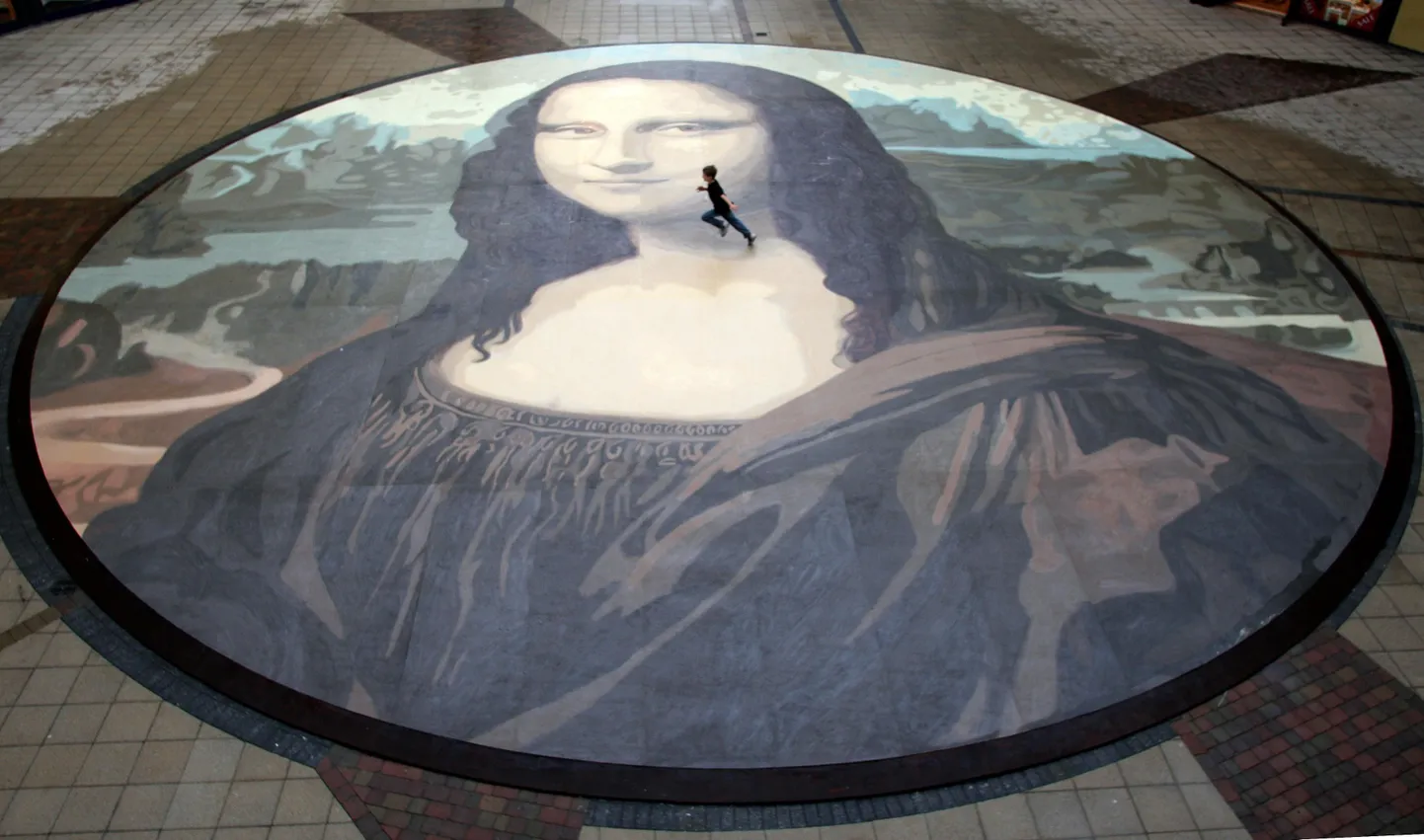 Kaheksa-aastane Luke Wharton-Jones jooksmas üle «Mona Lisa»