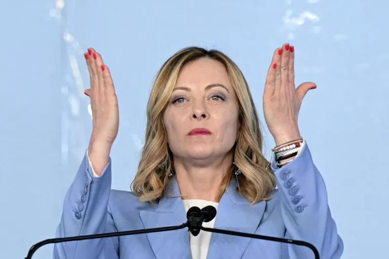 Itaalia peaminister Giorgia Meloni.