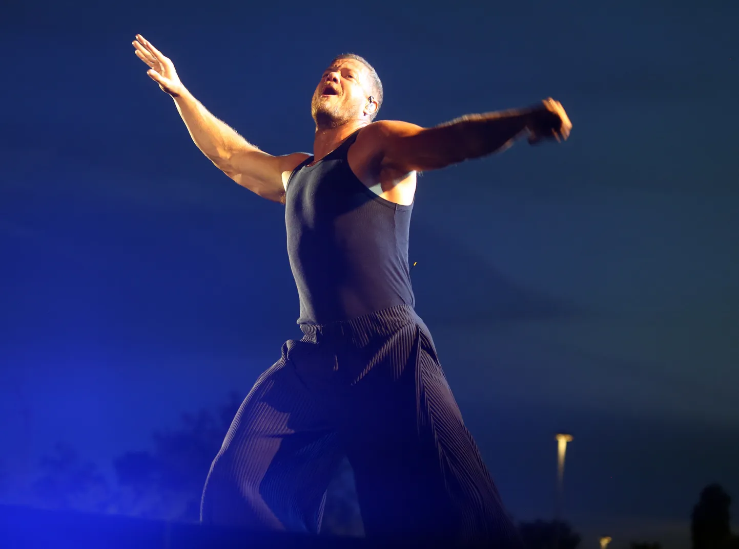 Концерт группы Imagine Dragons в Милане.