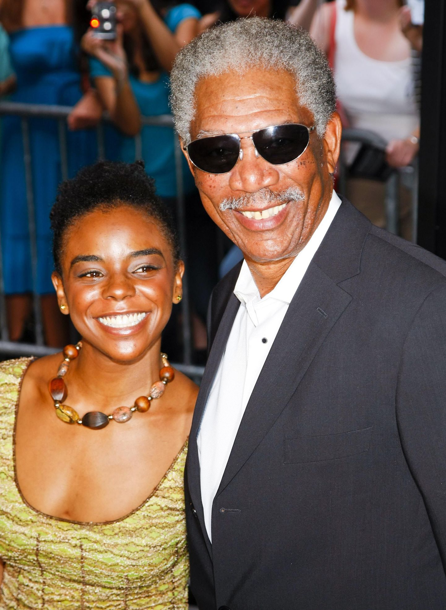 Morgan Freeman ja E´Dena Hines