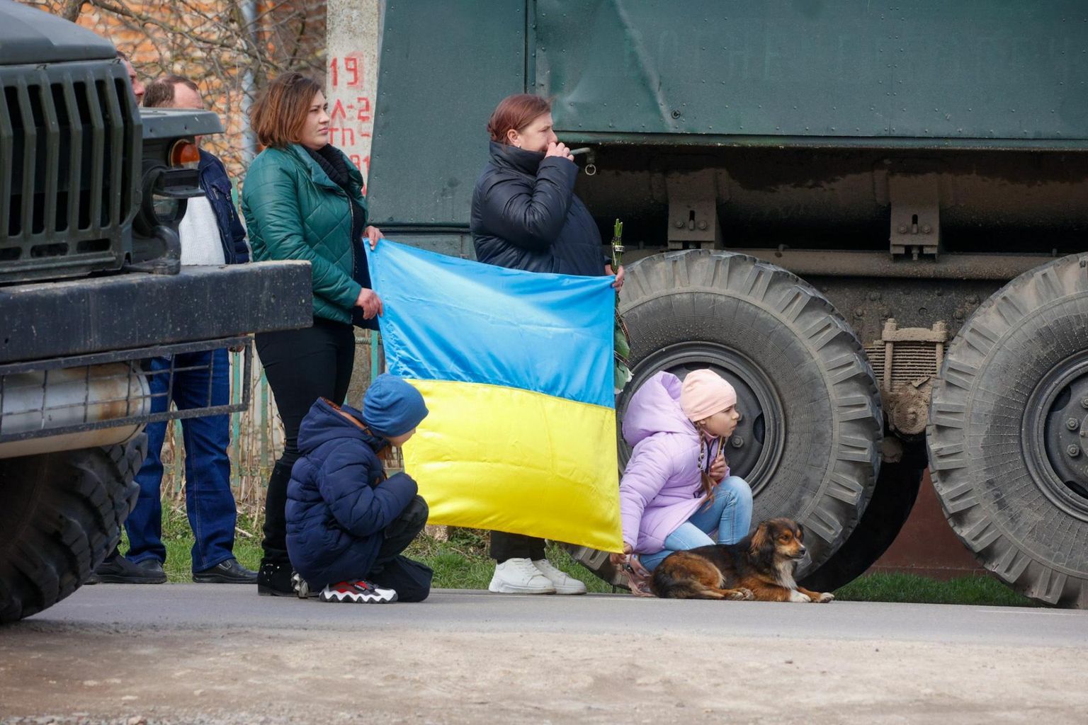 Ukraina lapsed.