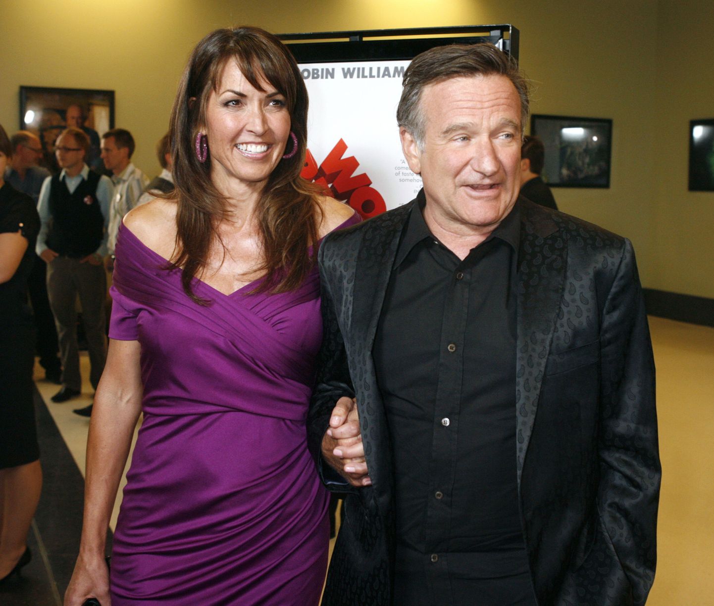 Robin Williams ja Susan Schneider 2009. aastal
