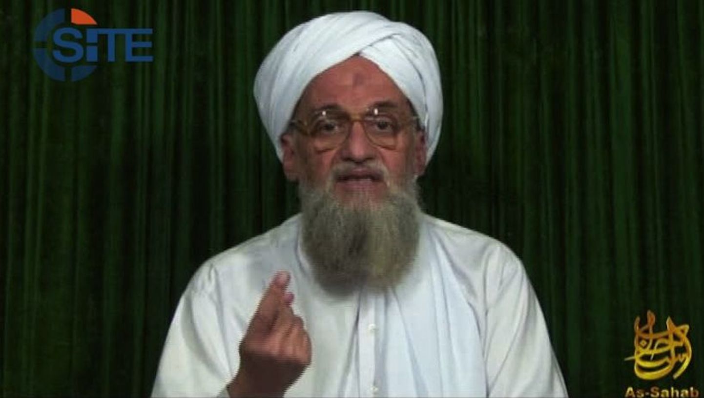 Al-Qaeda liider Ayman al-Zawahri.