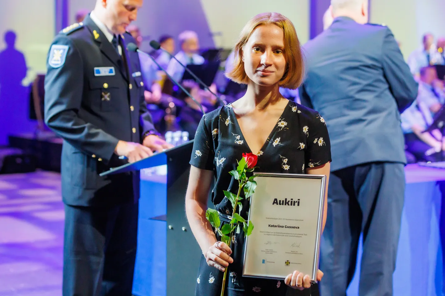 Üks mullustest stipendiaatidest Katariina Gusseva