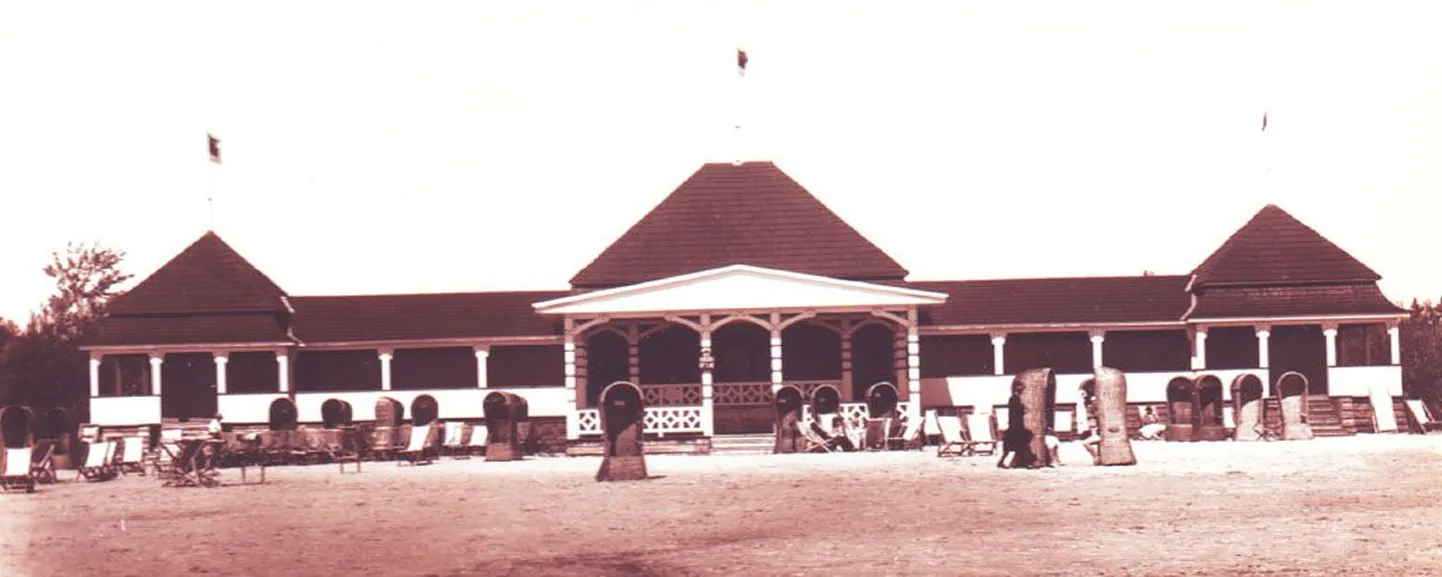 Pärnu päevitajatele-suplejatele ehitati rannapaviljon 1927. aastal. Pärast korduvat juurdeehitamist saadi aru, et Euroopa kuurort vajab esinduslikumat Rannakohvikut.
