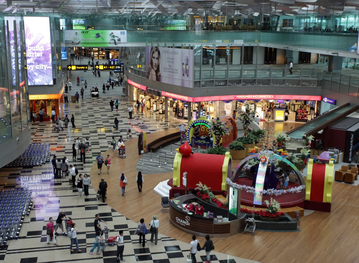 Changi lennujaam.
