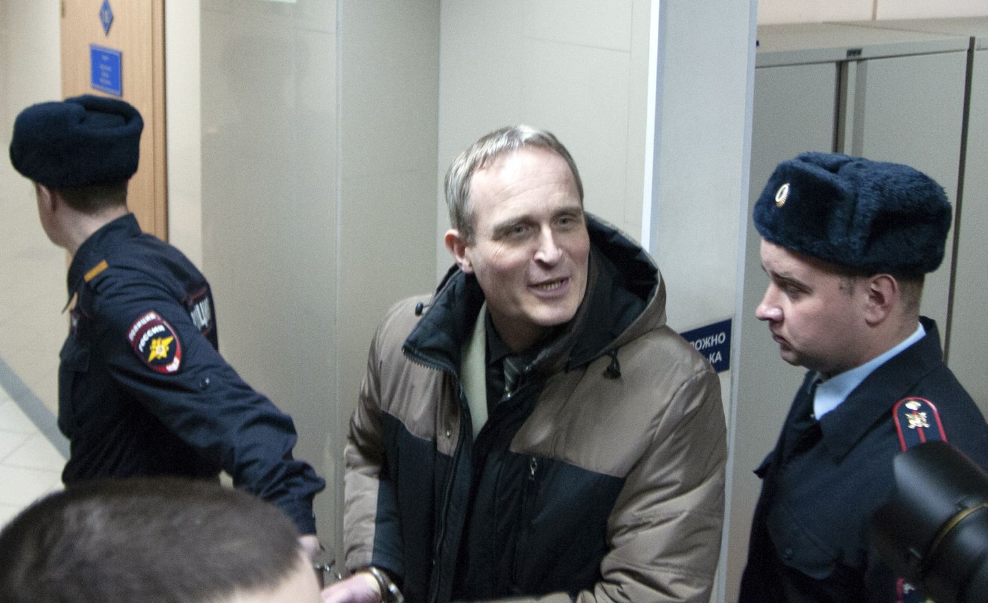 Venemaal kuueks aastaks vangi mõistetud Taani päritolu Jehoova tunnistaja Dennis Christensen.