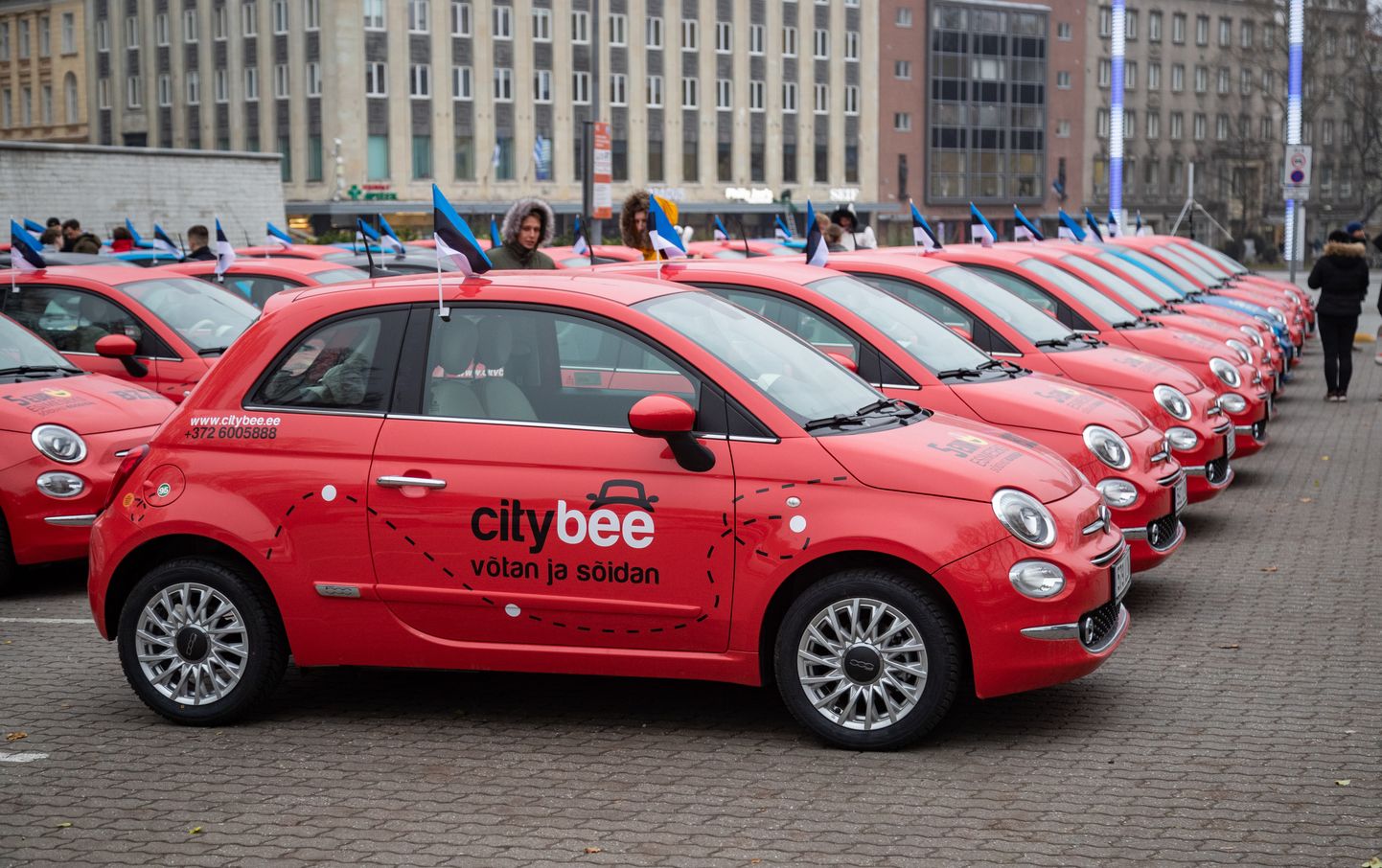CityBee rendiautod on Baltikumis kõige levinumad, samas kui Eestis kasutatakse kõige enam Bolt Drive.