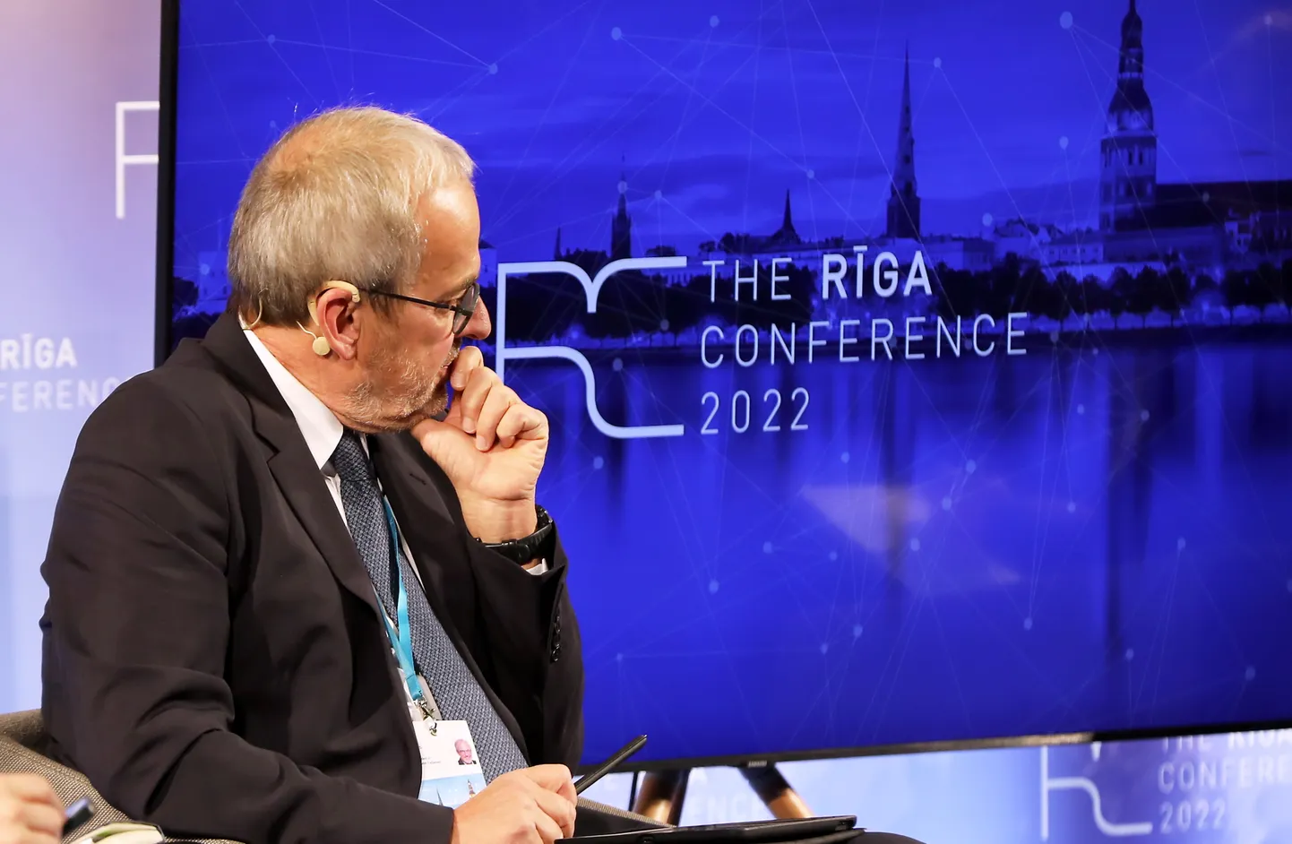 Вице-президент Европарламента Робертс Зиле участвует в The Riga Conference 2022