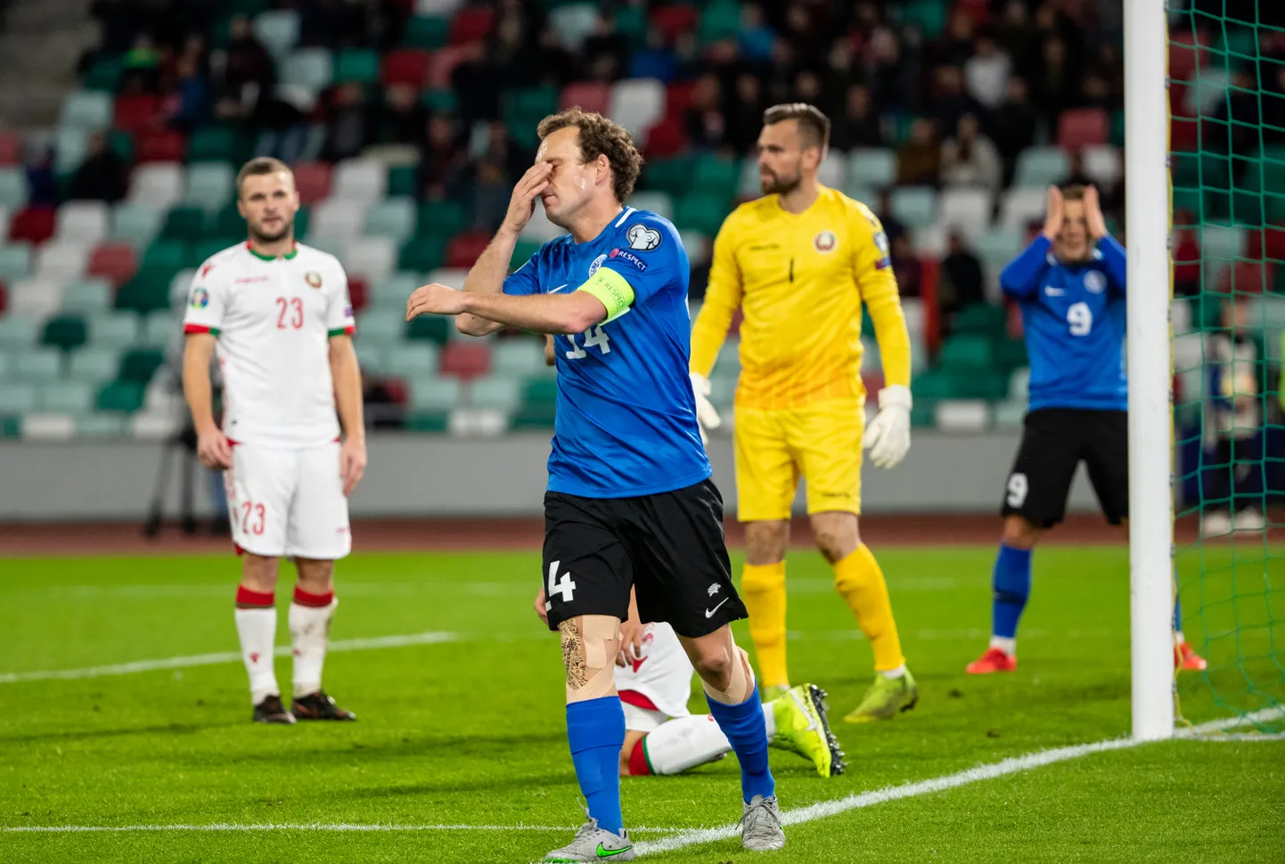 Konstantin Vassiljev pärast luhtunud suurepärast võimalust.