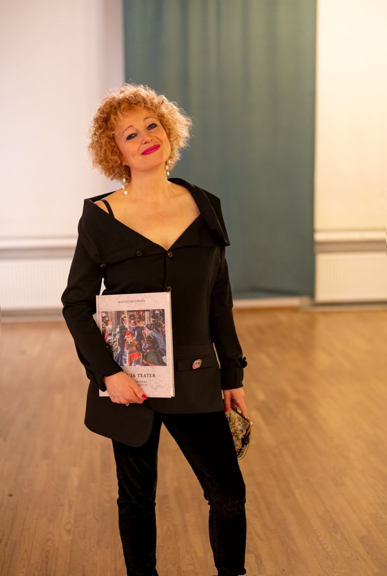 Марина Скульская с новой книгой.