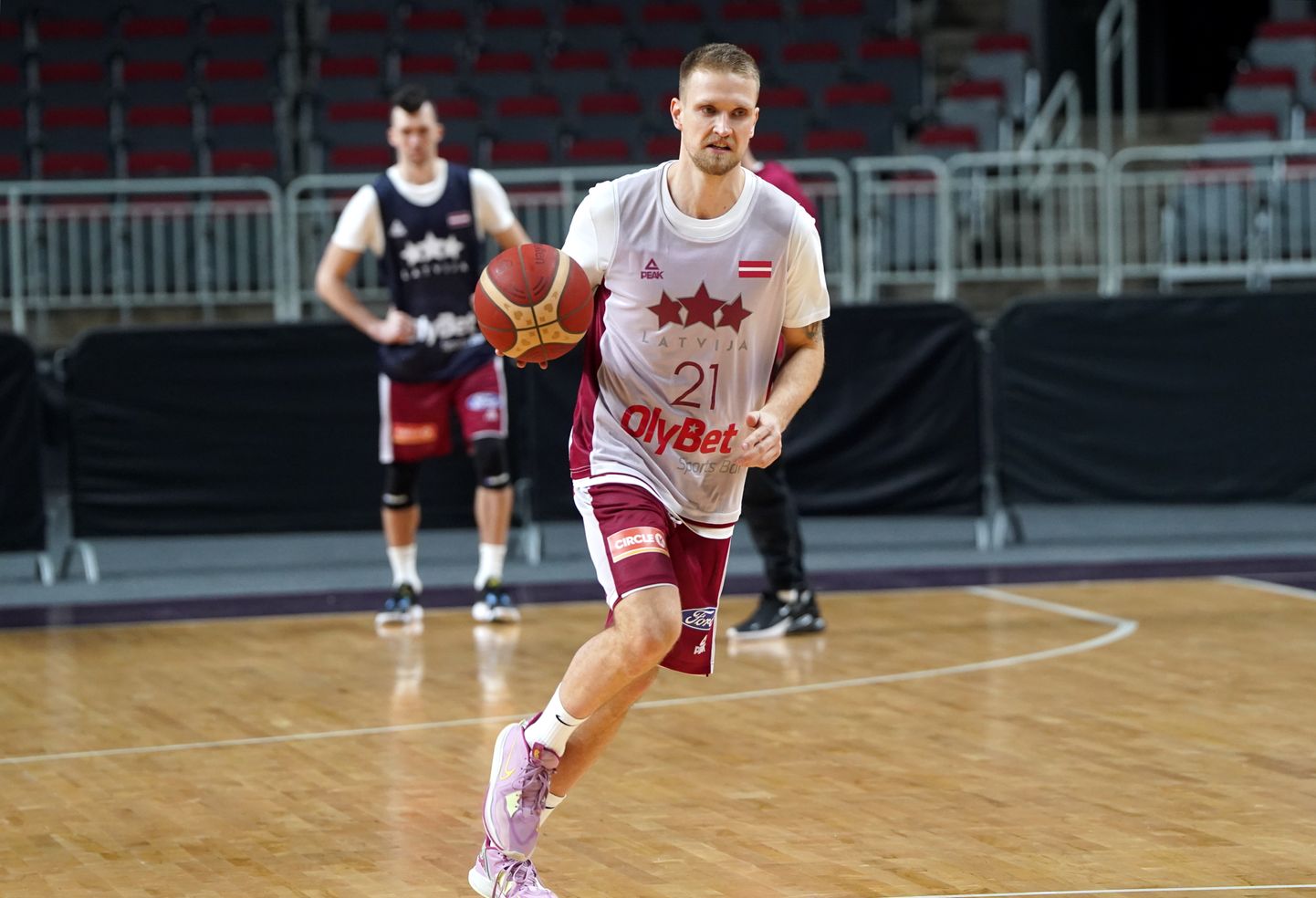 Latvijas basketbolists Aigars Šķēle