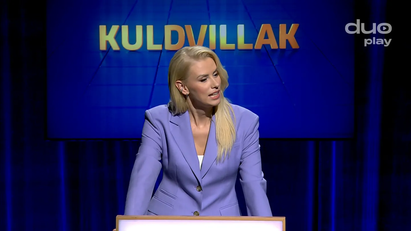 «Kuldvillaku» saatejuht Eeva Esse-Sõõrumaa.