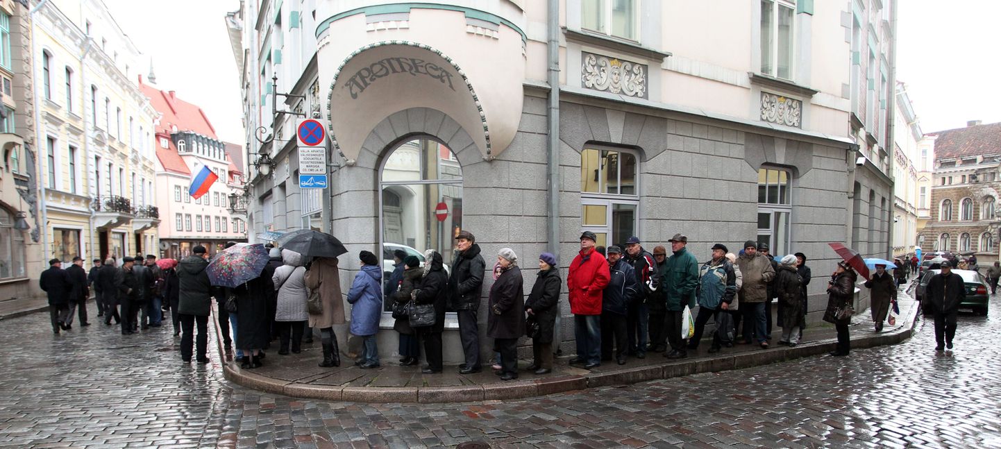Venemaa riigiduuma valimised Eestis Vene saatkonnas. Foto on illustratiivne.