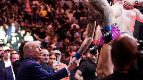 UFC kolib Trumpi juubeliks Valgesse Majja