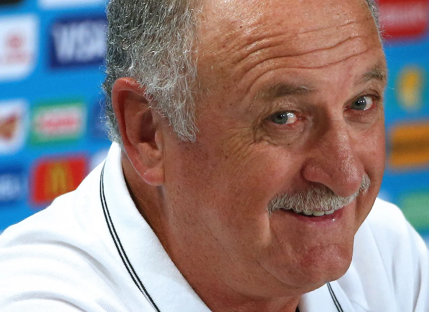 Brasiilia koondise peatreener Luiz Felipe Scolari.