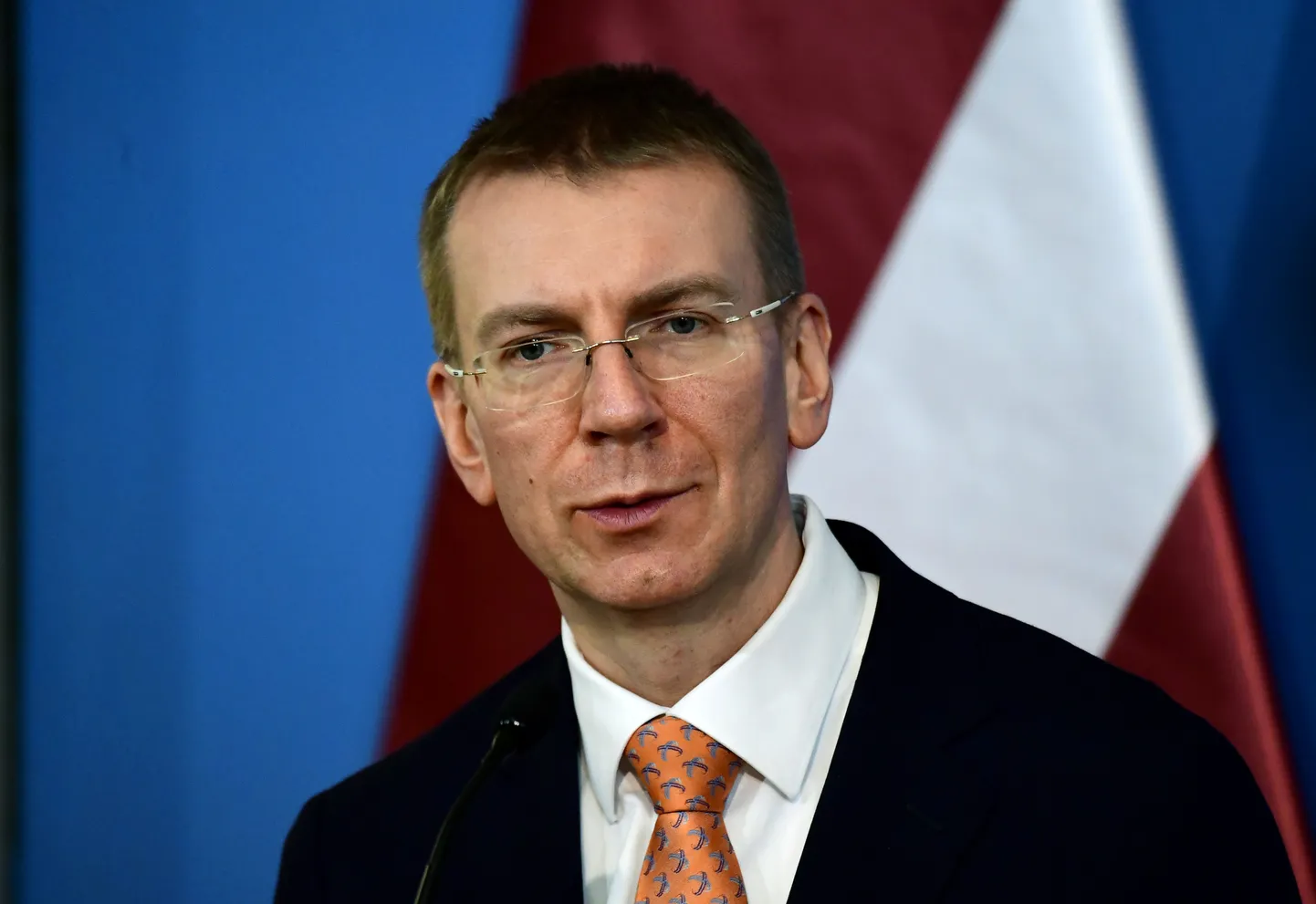 Läti välisminister Edgars Rinkēvičs.