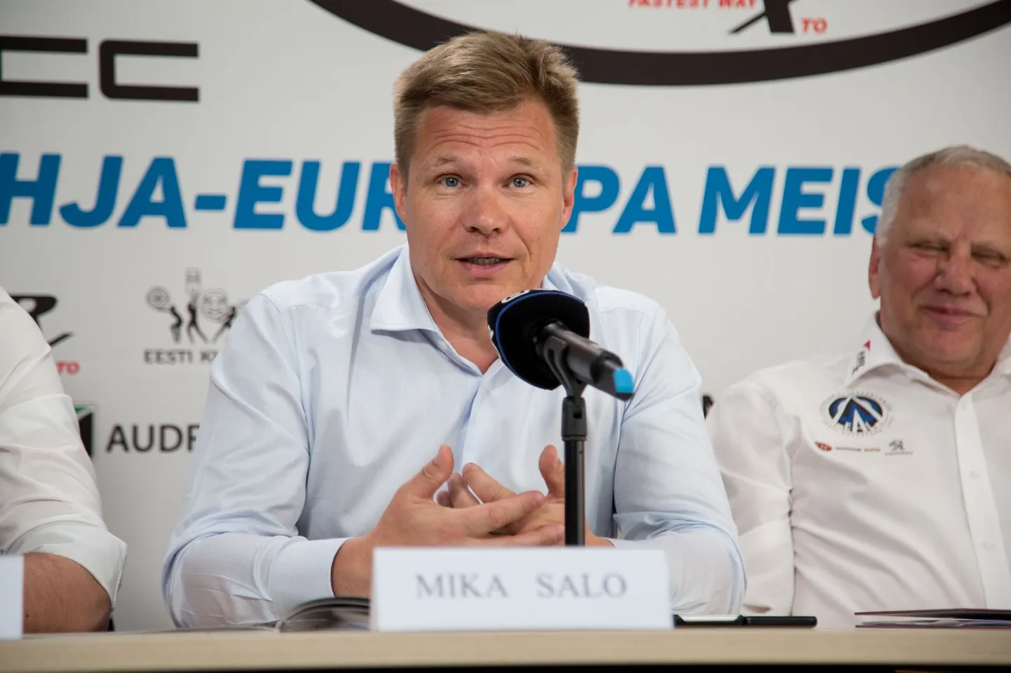 Endine Ferrari F1-meeskonna piloot Mika Salo.